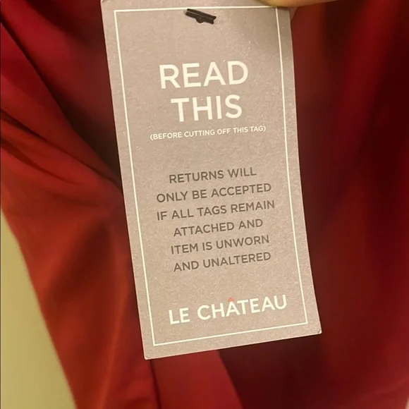 Red Ruched Bodycon Dress (S/P) - Picture 7 of 9